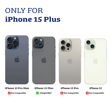 iPhone 15 Plus Privacy Protection Full-Coverage Tempered Glass Screen Protector - Ultra Thin & Flexible, Very Hard, HD Clarity, Long-Lasting Protection with Superb Adhesion